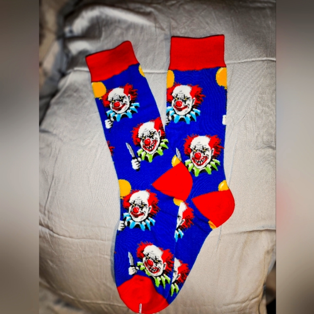 Killer Clown Socks